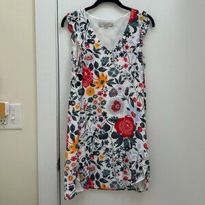 Petite Floral LOFT Mini Dress